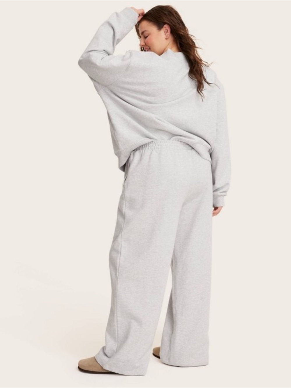 Parke x Target Women's High-Rise Boxer Sweatpants - Picture 2 of 6